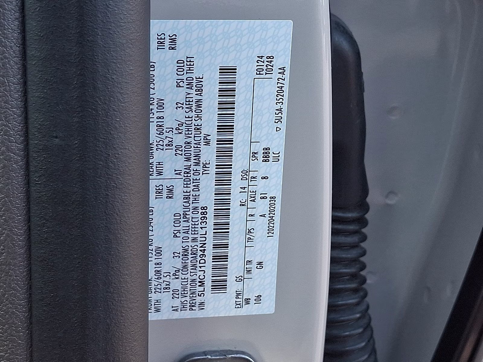 2022 Ceramic Pearl Metallic Tri-Coat - GS Lincoln Corsair Standard AWD