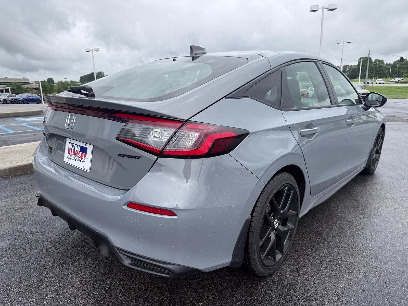 2026 Urban Gray Pearl Honda Civic Hatchback Sport FWD Hatchback