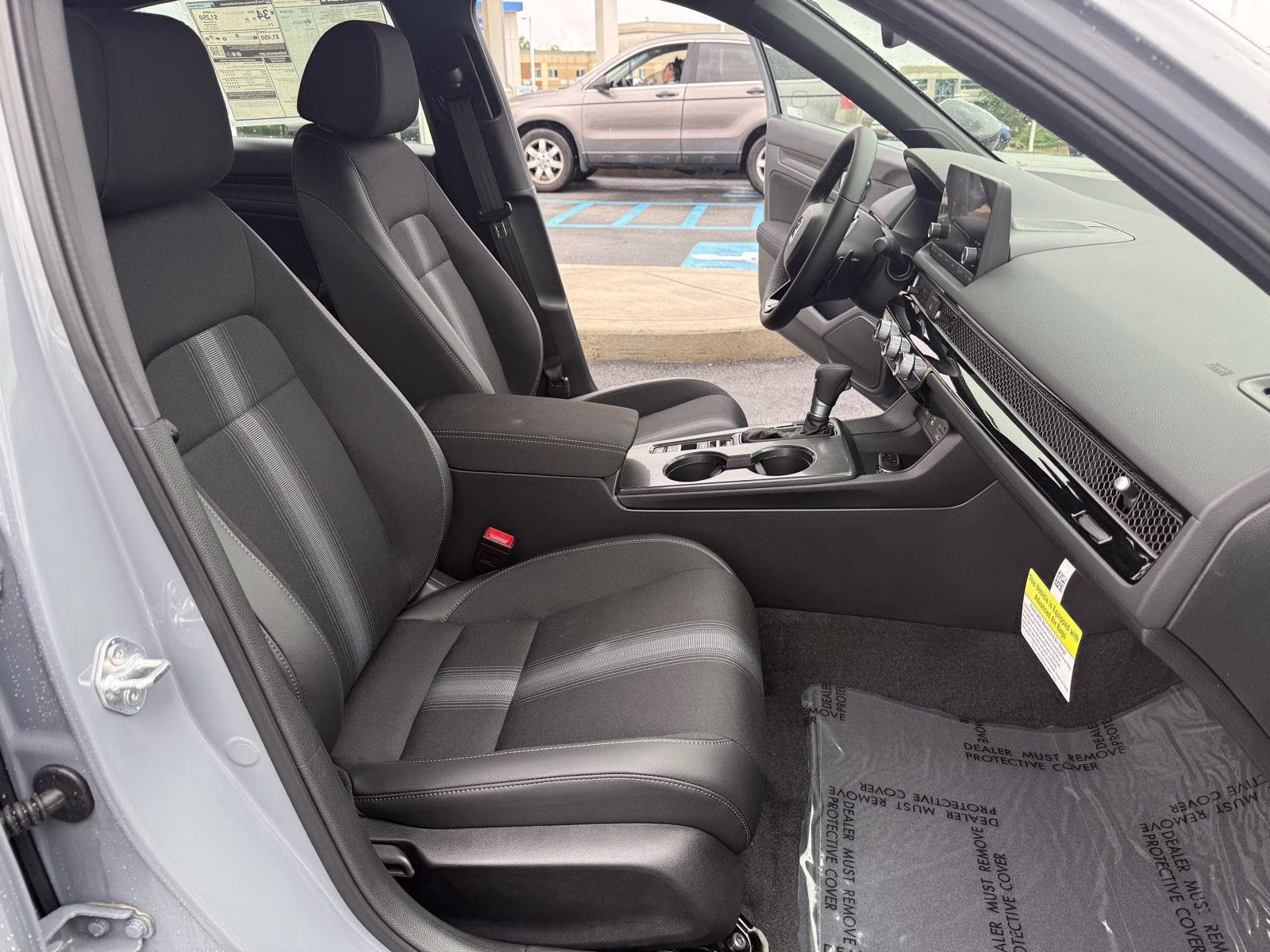 2026 Urban Gray Pearl Honda Civic Hatchback Sport FWD Hatchback