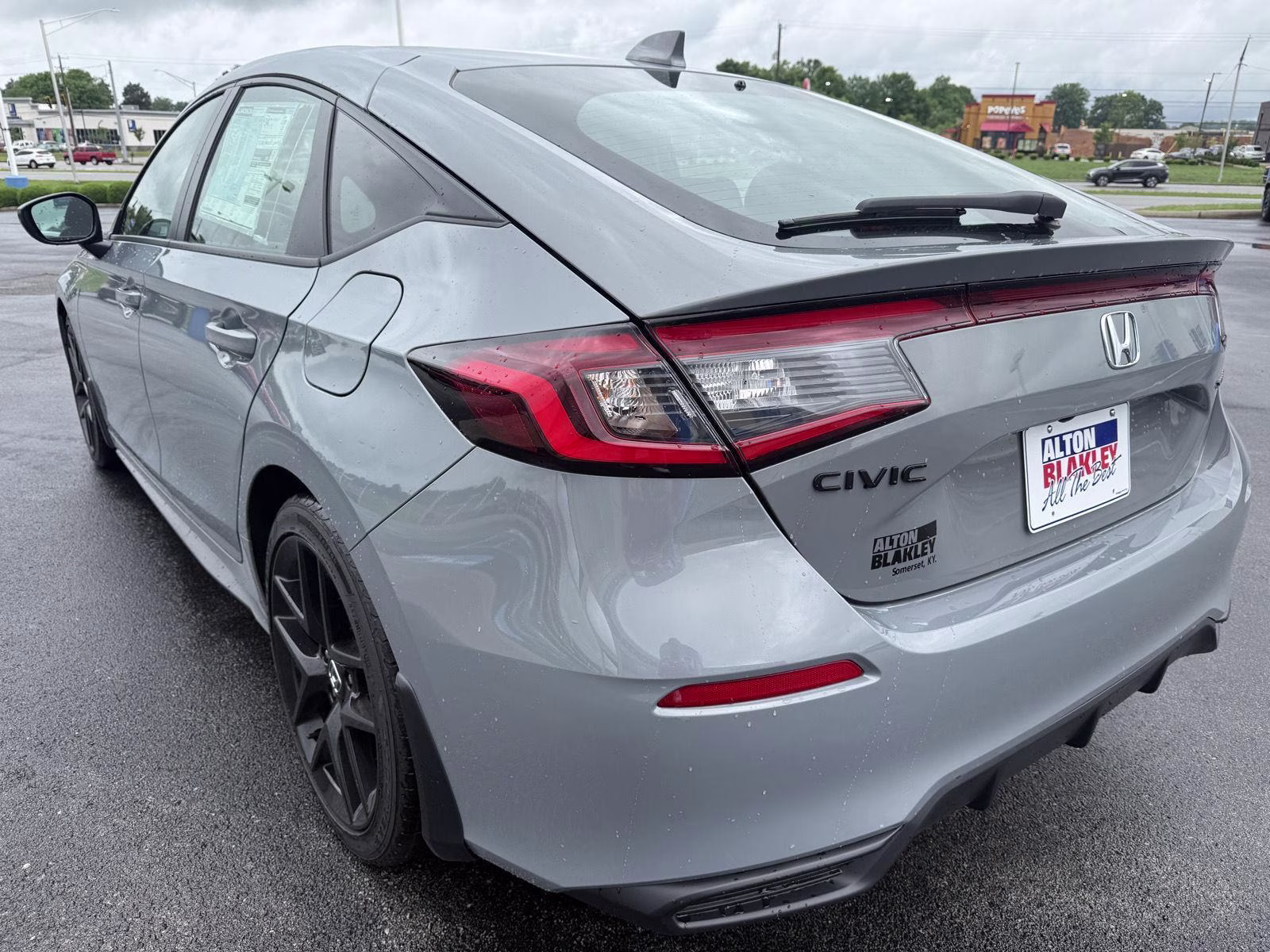2026 Urban Gray Pearl Honda Civic Hatchback Sport FWD Hatchback