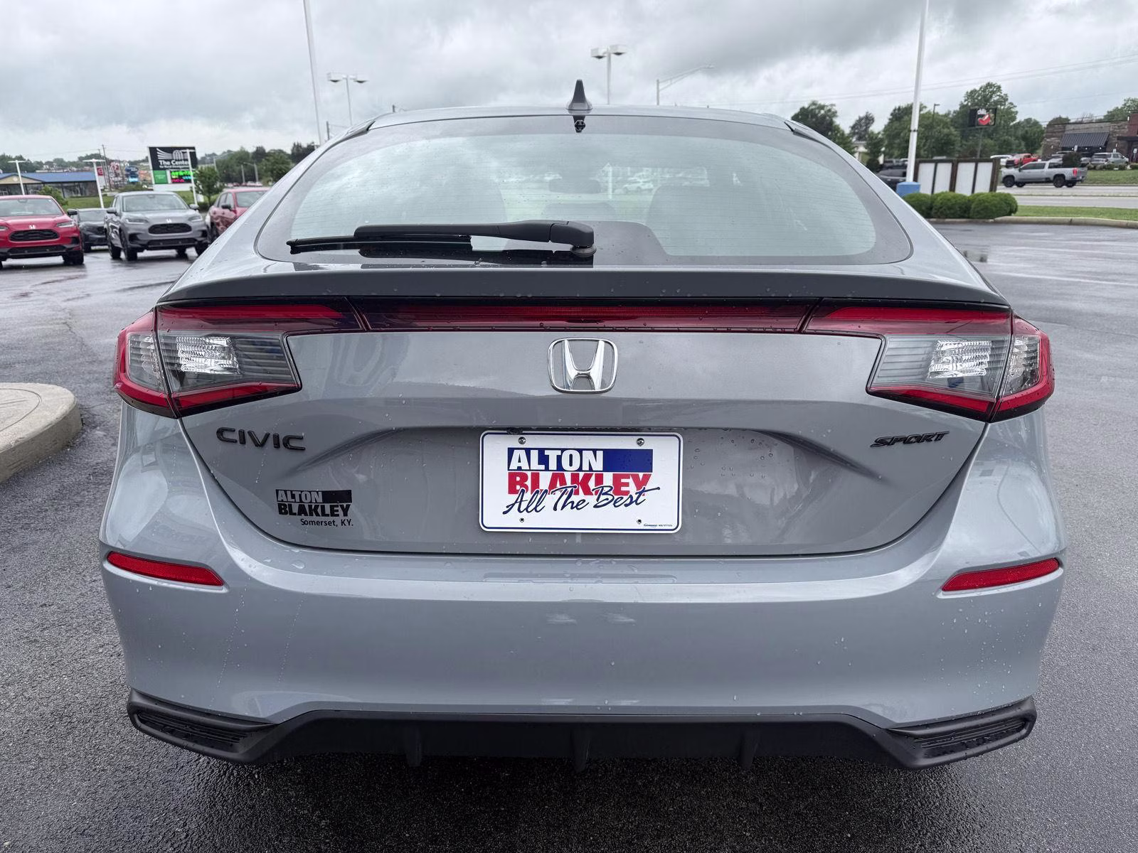 2026 Urban Gray Pearl Honda Civic Hatchback Sport FWD Hatchback
