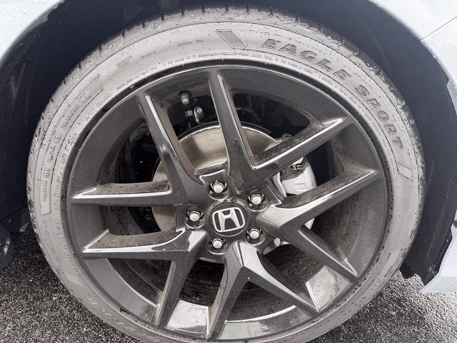 2026 Urban Gray Pearl Honda Civic Hatchback Sport FWD Hatchback