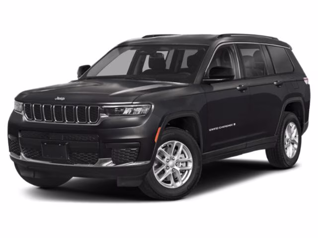 2023 Diamond Black Crystal Pearlcoat Jeep Grand Cherokee L Limited 4X4 SUV