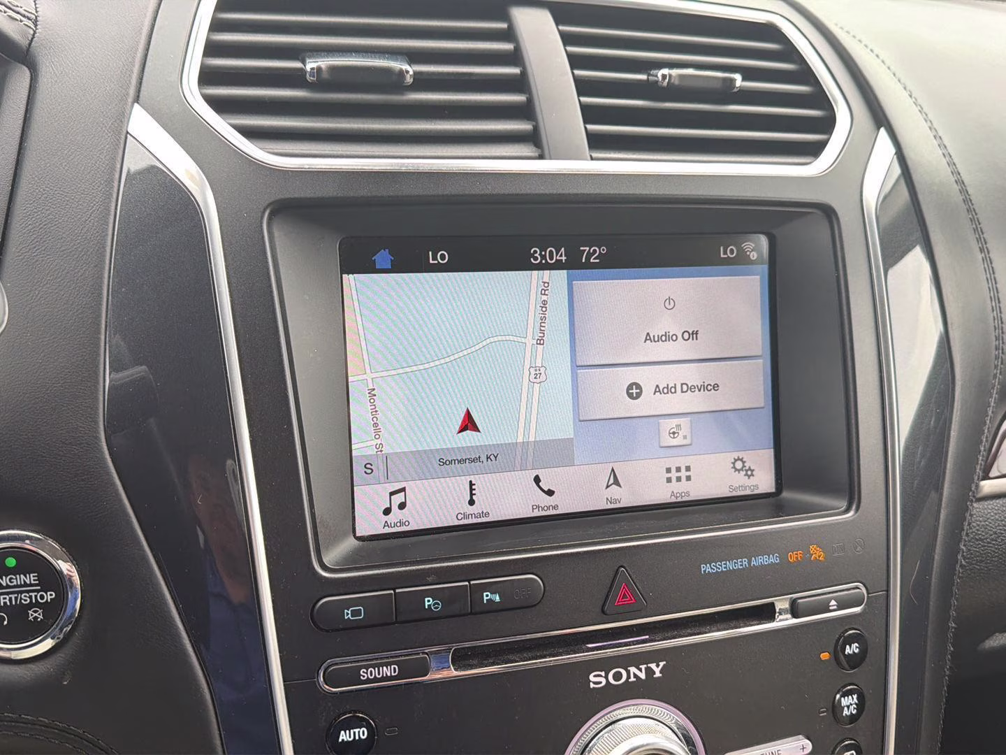 2018 Shadow Black Ford Explorer Platinum 4X4 SUV