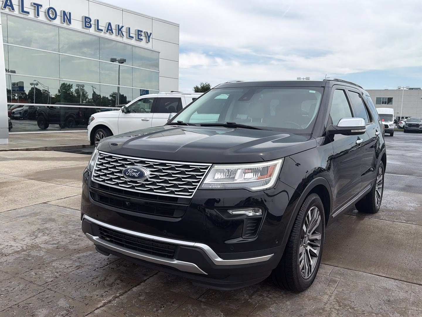 2018 Shadow Black Ford Explorer Platinum 4X4 SUV