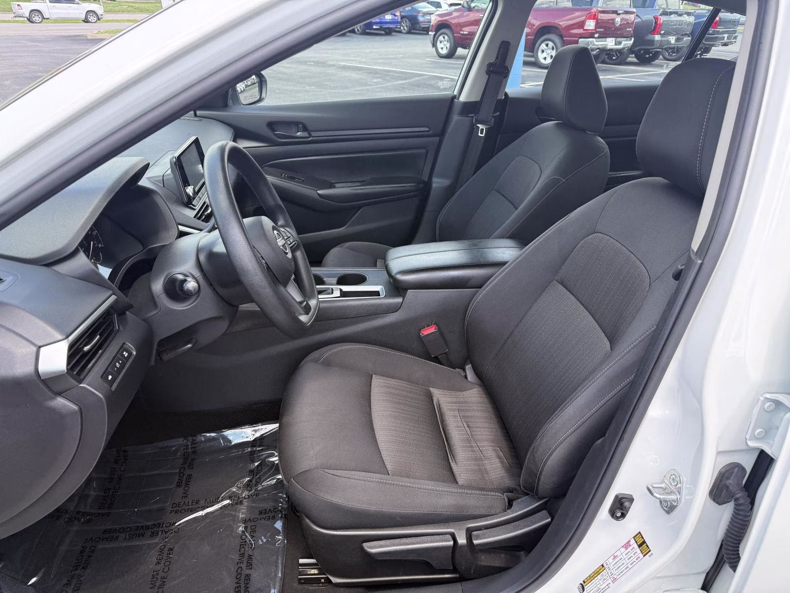 2024 Glacier White Nissan Altima 2.5 S FWD Sedan