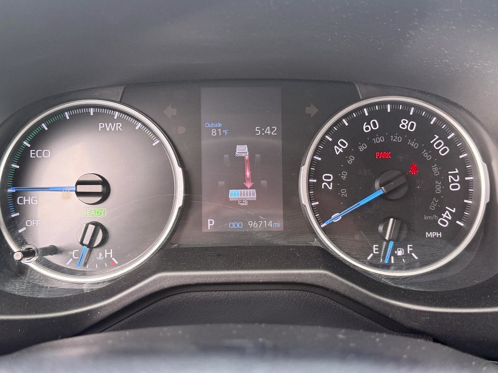 2021 Super White Toyota RAV4 Hybrid LE AWD SUV