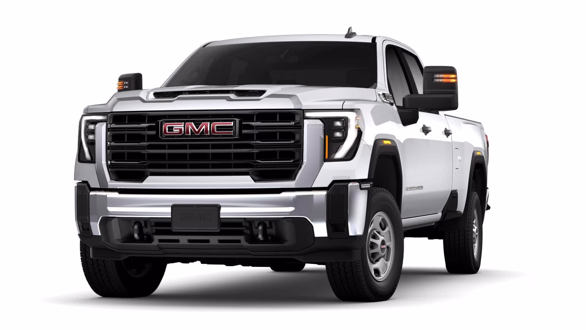 2026 Summit White GMC Sierra 2500 HD Pro 4X4 Truck