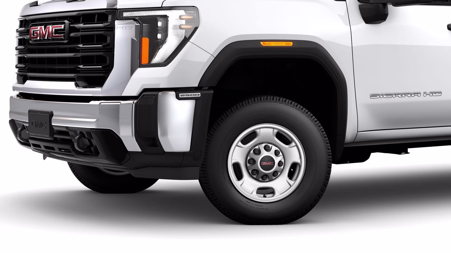 2026 Summit White GMC Sierra 2500 HD Pro 4X4 Truck
