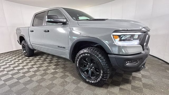 2023 Ceramic Gray Clearcoat Ram 1500 Rebel 4X4 Truck