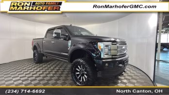 2019 Black Metallic Ford Super Duty F-250 SRW Platinum 4X4 Truck