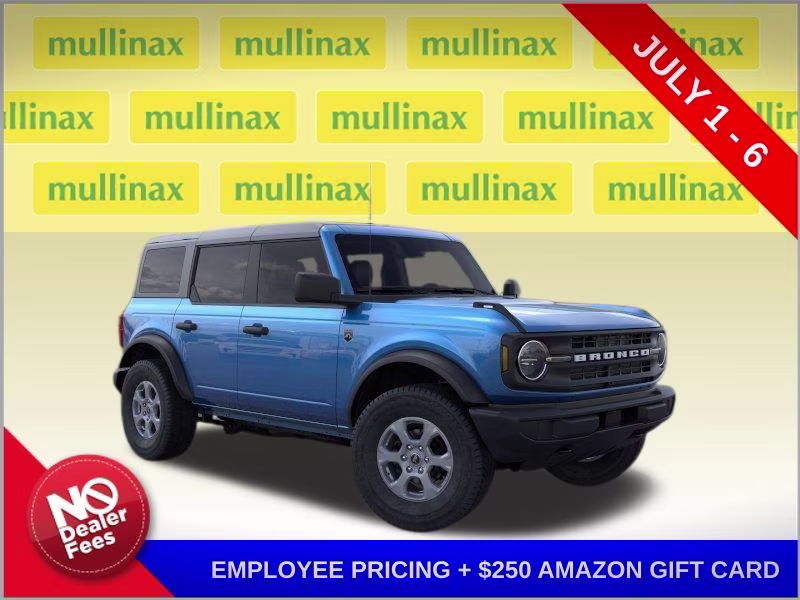 2026 Blue Metallic Ford Bronco Big Bend 4X4 SUV
