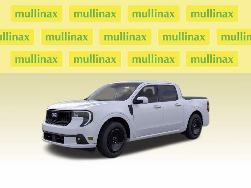 2026 White Metallic Ford Maverick Lobo Standard AWD Truck