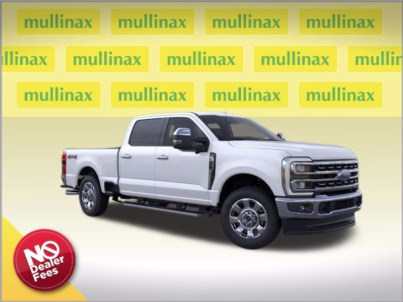 2026 Star White Metallic Tri-Coat Ford Super Duty F-250 SRW Lariat 4X4 Truck