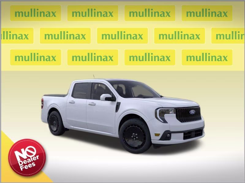 2026 White Metallic Ford Maverick Lobo Standard AWD Truck