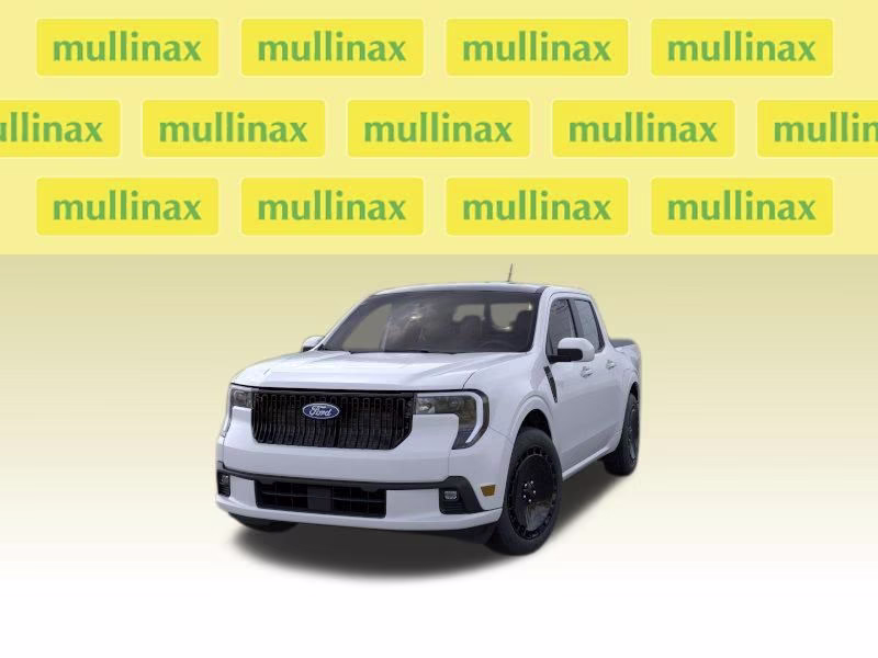 2026 White Metallic Ford Maverick Lobo Standard AWD Truck