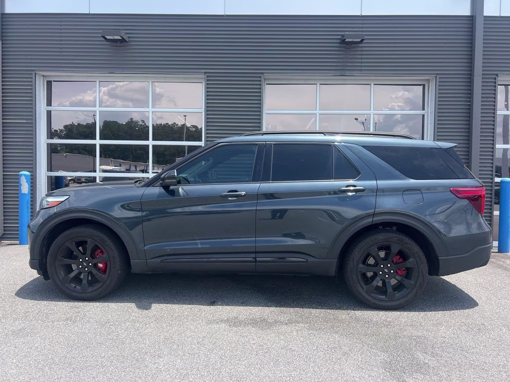 2024 Stone Blue Metallic Ford Explorer ST 4X4 SUV