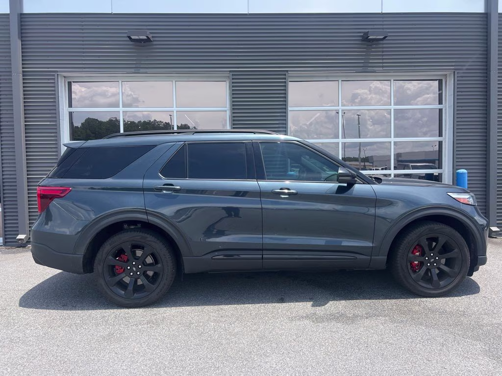 2024 Stone Blue Metallic Ford Explorer ST 4X4 SUV