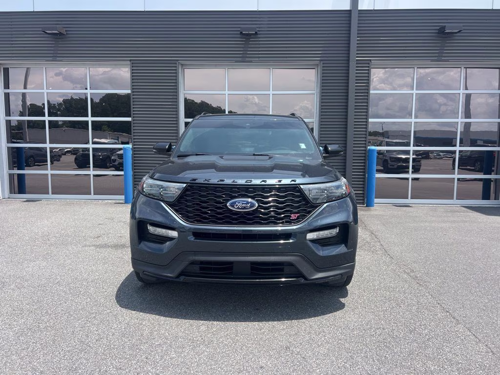 2024 Stone Blue Metallic Ford Explorer ST 4X4 SUV