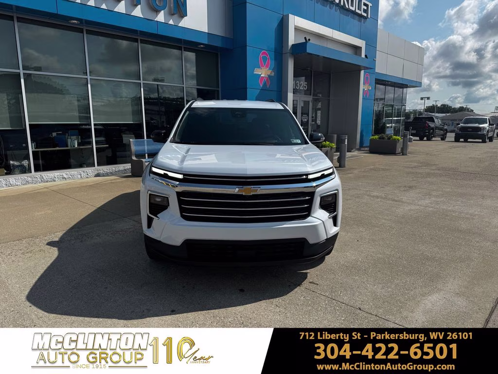 2026 Polar White Tricoat Chevrolet Traverse LT AWD SUV