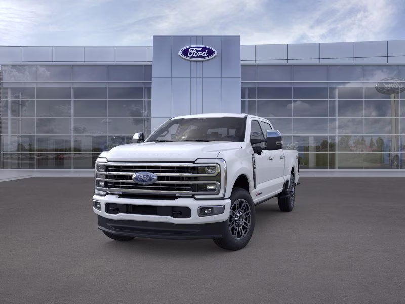 2026 Star White Metallic Tri-Coat Ford Super Duty F-250 SRW Platinum 4X4 Truck