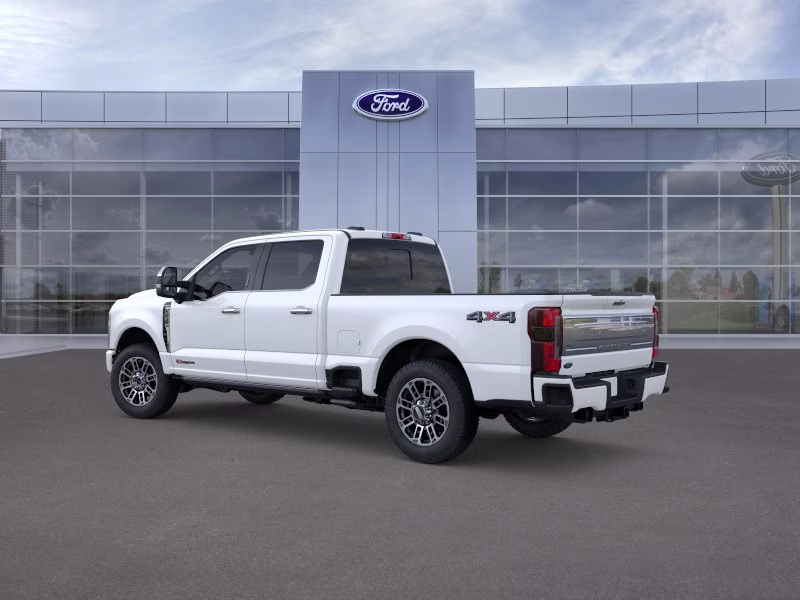 2026 Star White Metallic Tri-Coat Ford Super Duty F-250 SRW Platinum 4X4 Truck