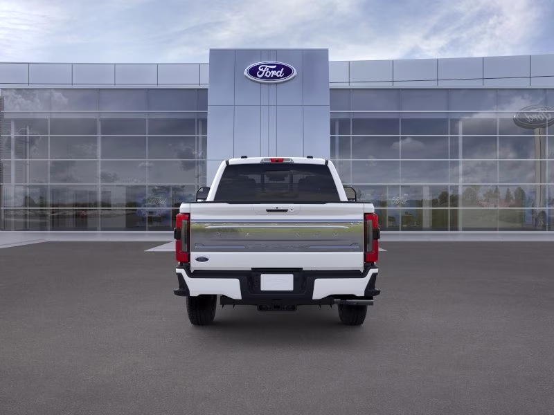 2026 Star White Metallic Tri-Coat Ford Super Duty F-250 SRW Platinum 4X4 Truck
