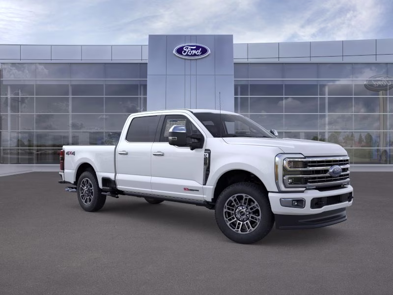 2026 Star White Metallic Tri-Coat Ford Super Duty F-250 SRW Platinum 4X4 Truck