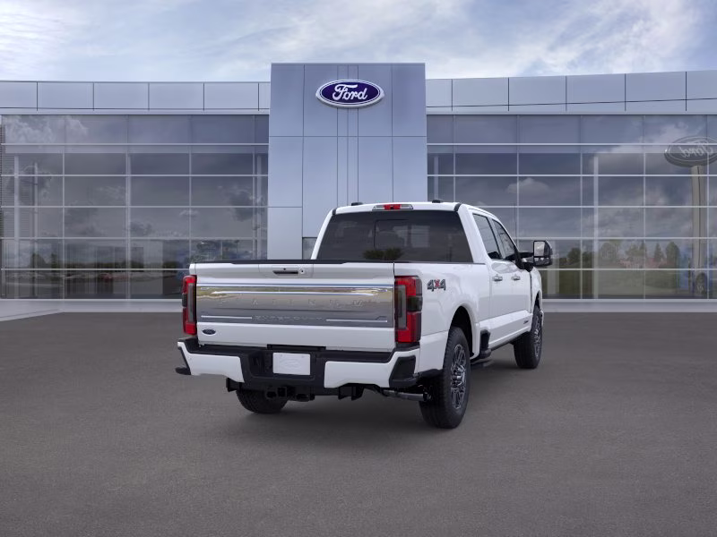 2026 Star White Metallic Tri-Coat Ford Super Duty F-250 SRW Platinum 4X4 Truck