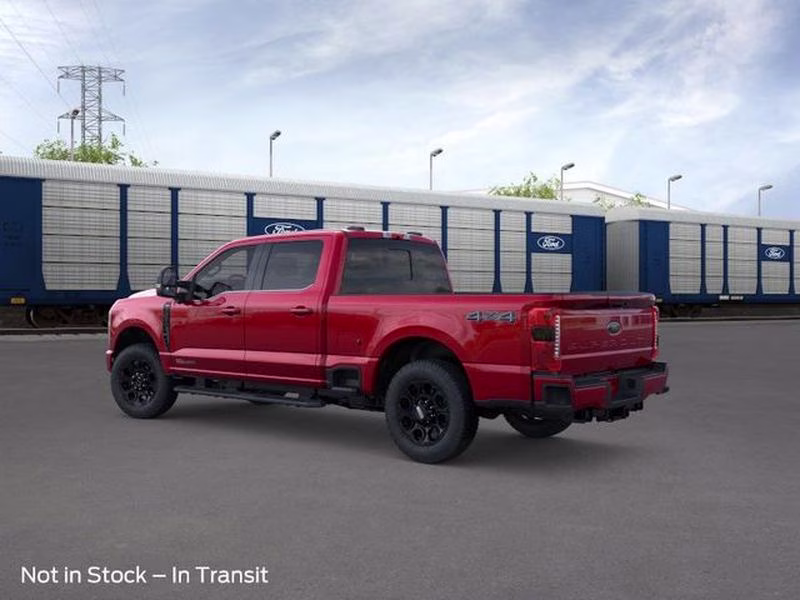 2026 Ruby Red Metallic Tinted Clearcoat Ford Super Duty F-350 SRW LARIAT 4X4 Truck