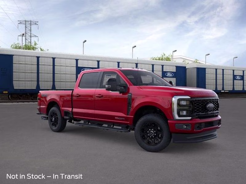2026 Ruby Red Metallic Tinted Clearcoat Ford Super Duty F-350 SRW LARIAT 4X4 Truck