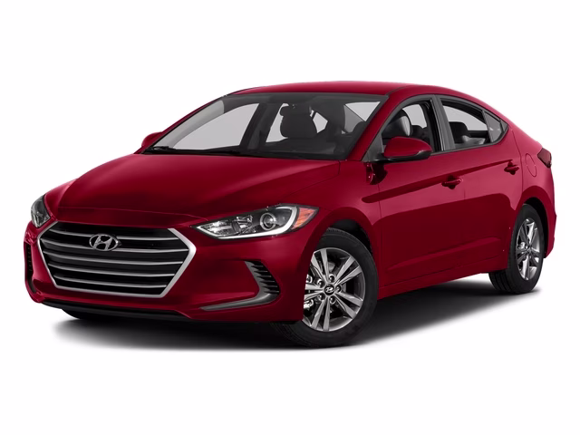 2018 Scarlet Red Hyundai Elantra Value Edition FWD Sedan