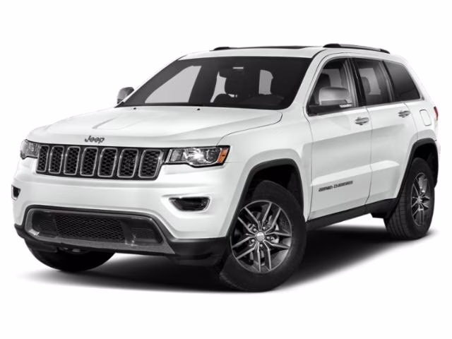 2021 Bright White Clearcoat Jeep Grand Cherokee Limited 4X4 SUV