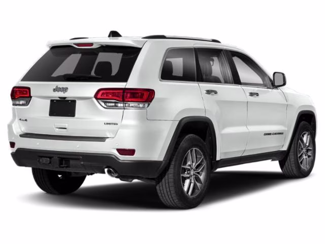 2021 Bright White Clearcoat Jeep Grand Cherokee Limited 4X4 SUV