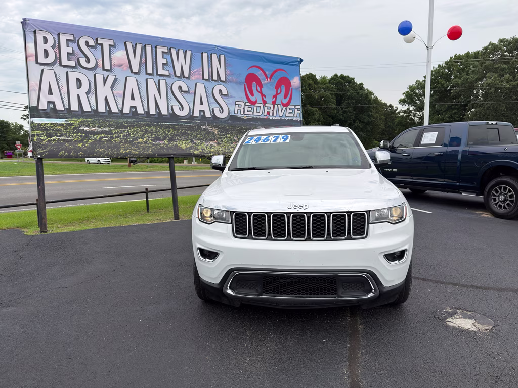 2021 Bright White Clearcoat Jeep Grand Cherokee Limited 4X4 SUV