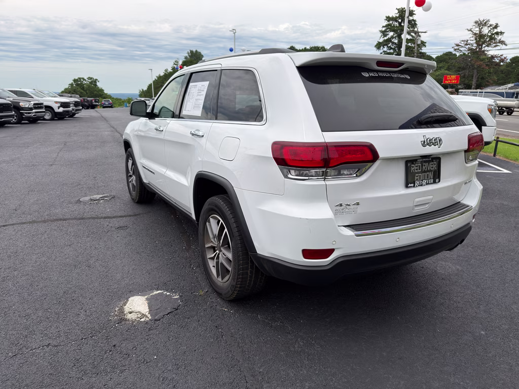 2021 Bright White Clearcoat Jeep Grand Cherokee Limited 4X4 SUV