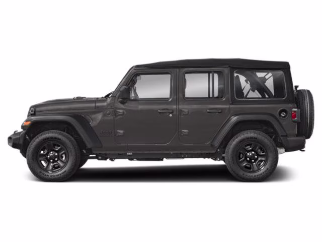 2025 Granite Crystal Metallic Clearcoat Jeep Wrangler Sahara 4X4 Convertible
