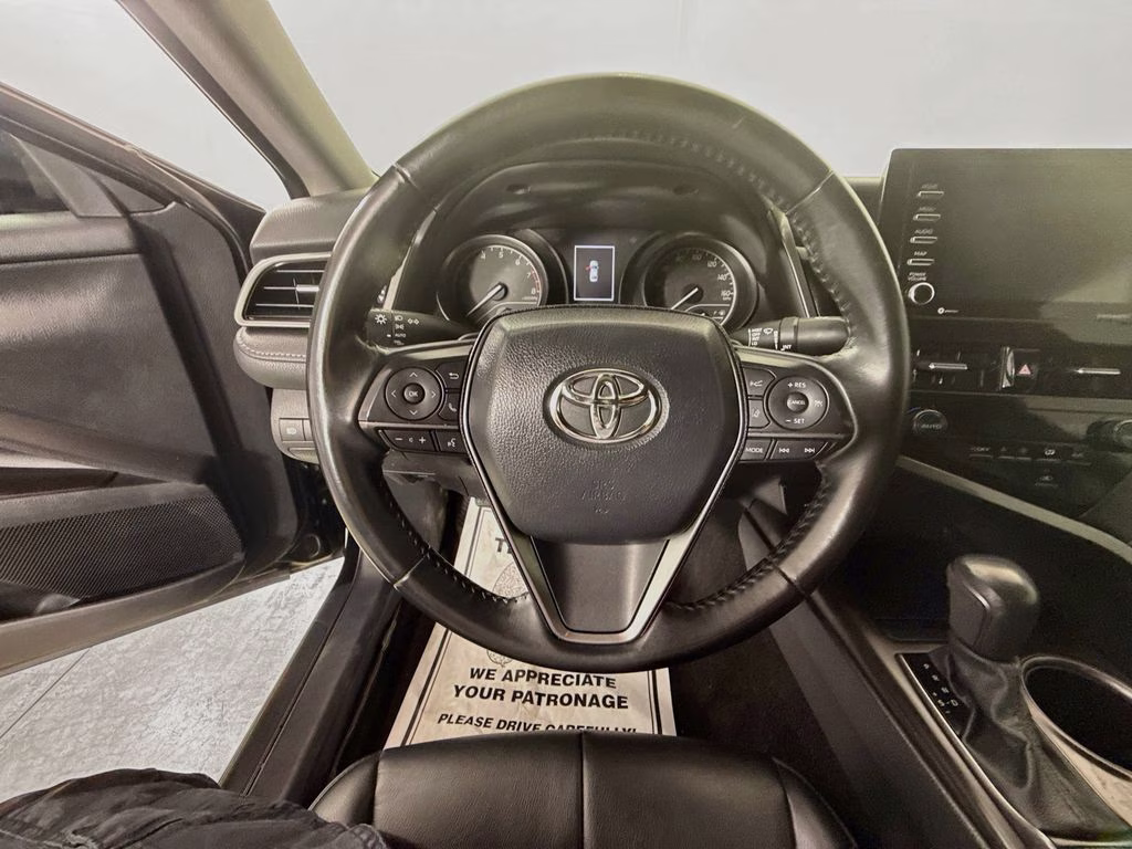 2024 Midnight Black Metallic Toyota Camry SE FWD Sedan