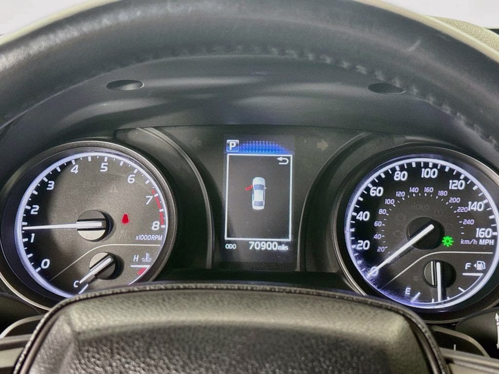 2024 Midnight Black Metallic Toyota Camry SE FWD Sedan