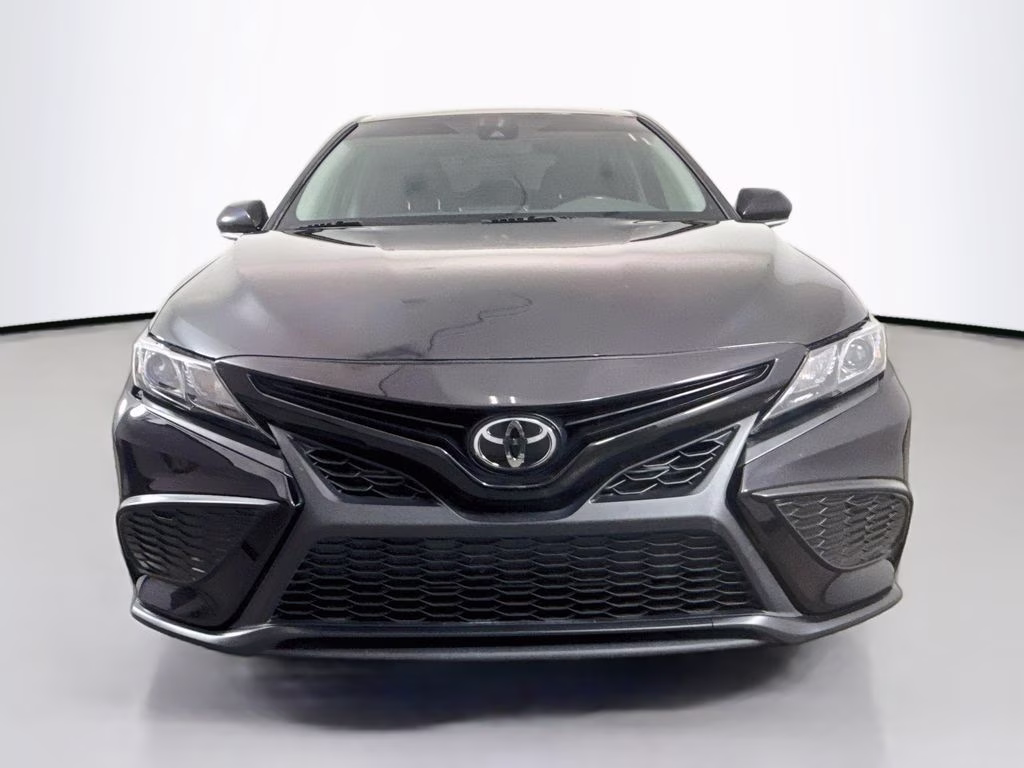 2024 Midnight Black Metallic Toyota Camry SE FWD Sedan
