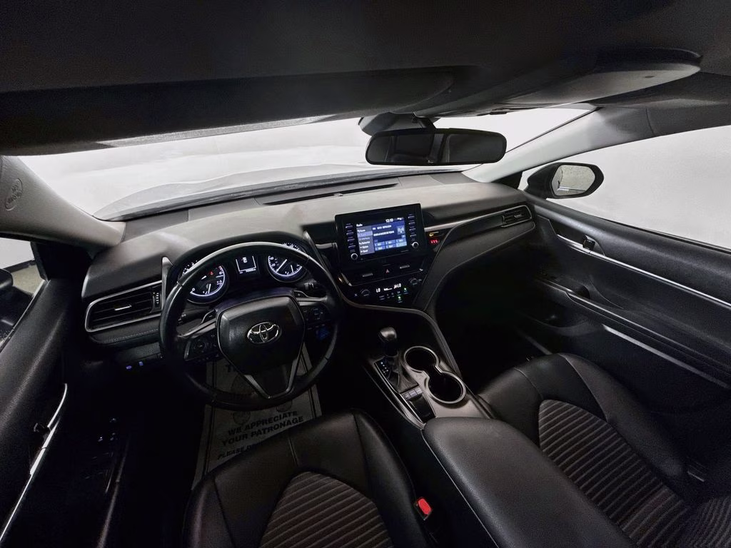 2024 Midnight Black Metallic Toyota Camry SE FWD Sedan