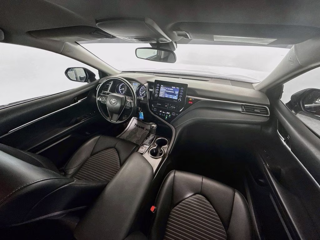 2024 Midnight Black Metallic Toyota Camry SE FWD Sedan