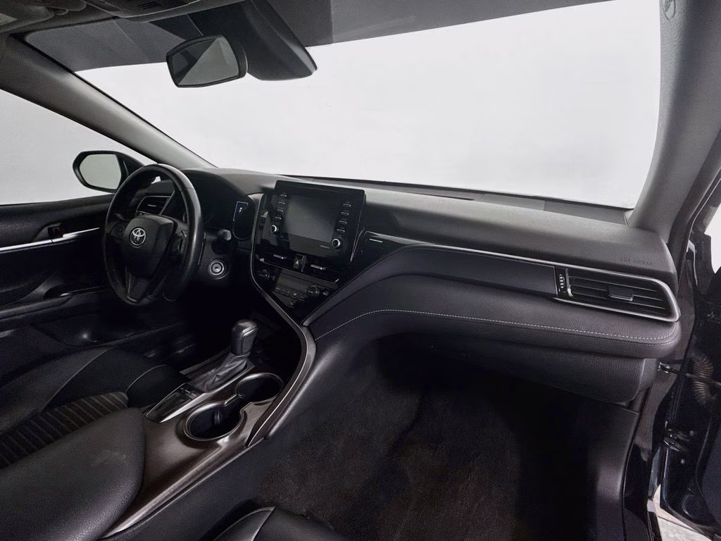 2024 Midnight Black Metallic Toyota Camry SE FWD Sedan