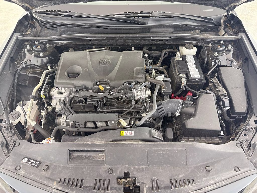 2024 Midnight Black Metallic Toyota Camry SE FWD Sedan