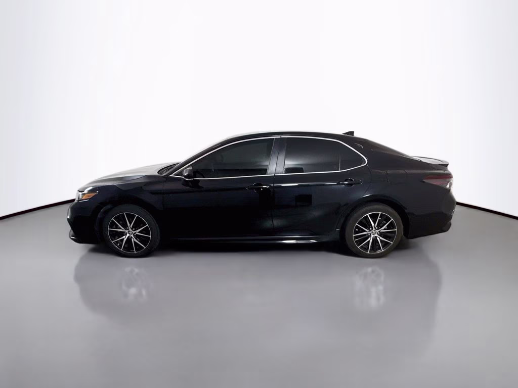 2024 Midnight Black Metallic Toyota Camry SE FWD Sedan