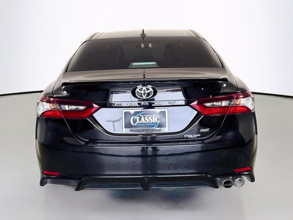 2024 Midnight Black Metallic Toyota Camry SE FWD Sedan
