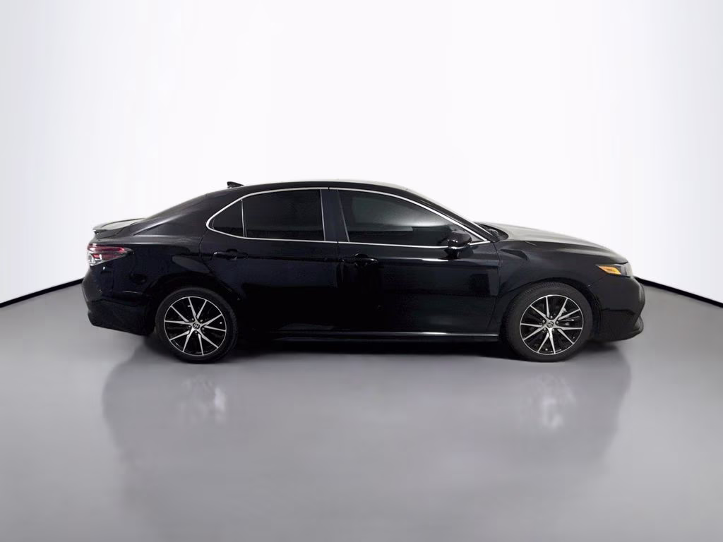 2024 Midnight Black Metallic Toyota Camry SE FWD Sedan