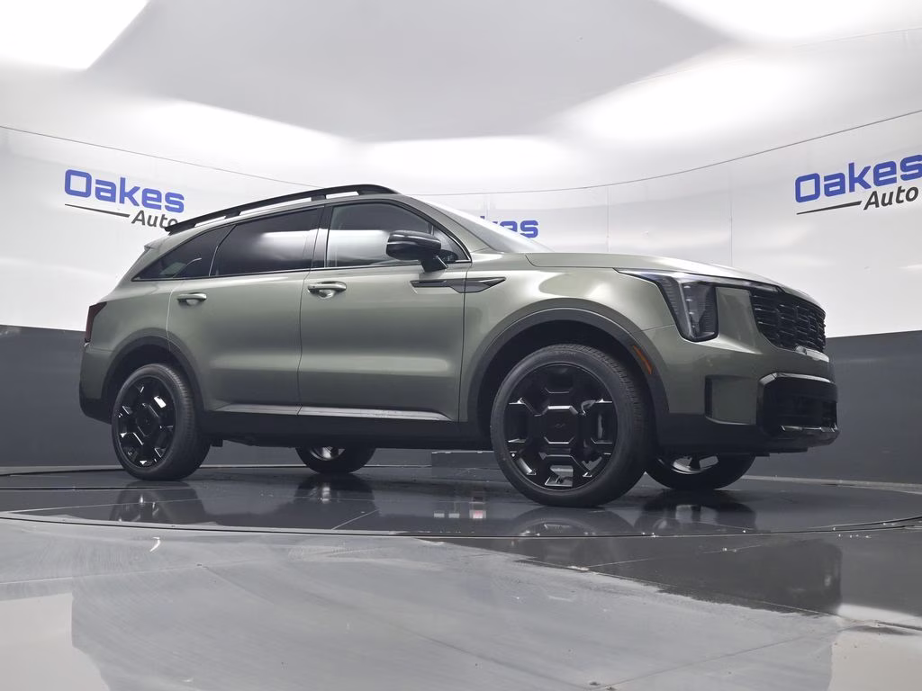 2026 Jungle Green Kia Sorento X-Line EX AWD SUV