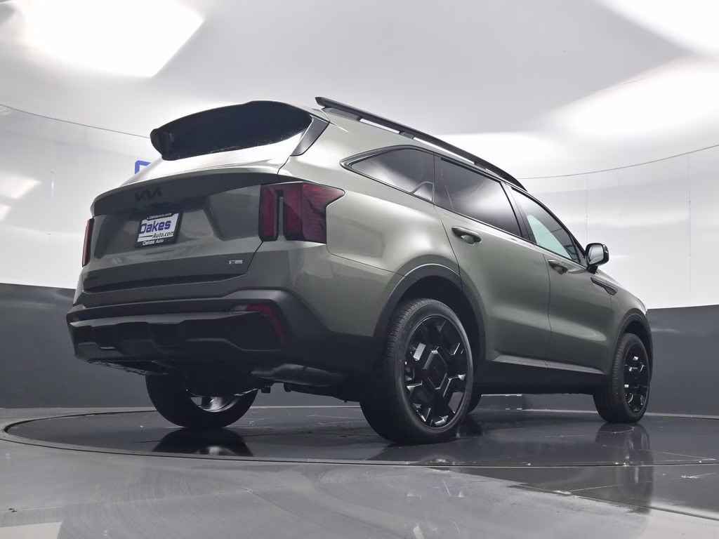 2026 Jungle Green Kia Sorento X-Line EX AWD SUV