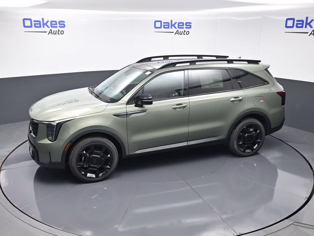 2026 Jungle Green Kia Sorento X-Line EX AWD SUV